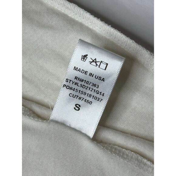 Lulu's What a Looker Bodycon Cream Mini Dress SMALL Soft Girl Backless Party - Picture 2 of 13